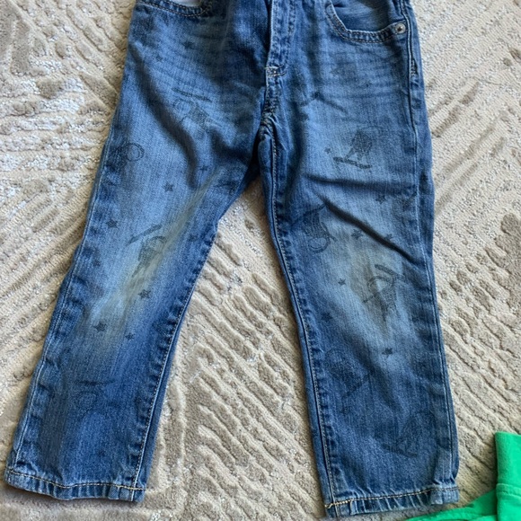 Boys size 3 Gap pants and sweatshirt - Picture 6 of 12